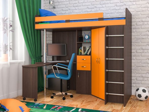 letto a soppalco