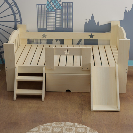 selezione di letti per bambini in legno massello
