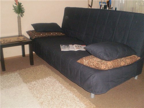 Divano letto all'interno