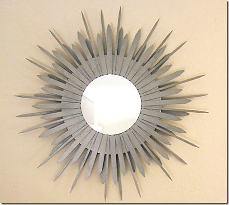 Decorare uno specchio