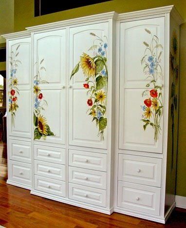 Decoupage di mobili utilizzando tovaglioli