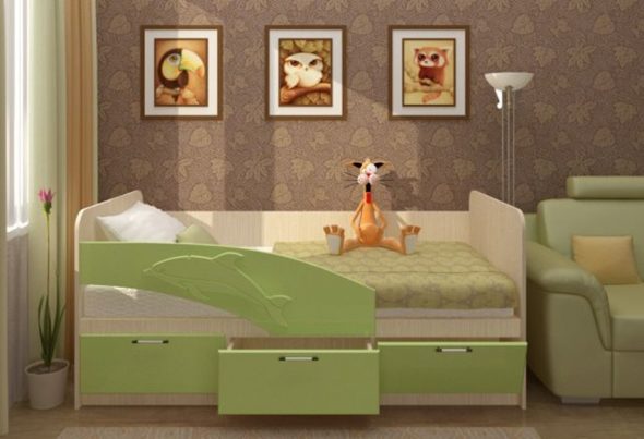 Letto per bambini Delfino