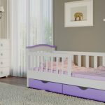 Letto per bambine dai 3 anni con sponde