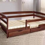 Letto per bambini con sponda protettiva Eva