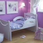 letto per bambini con sponde per bambina