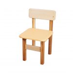 Sedia per bambini in legno colorato