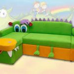 Divano letto angolare per bambini