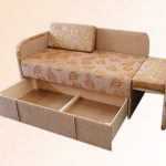 Divano letto estraibile per bambini con sponde