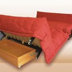 Divano letto a fisarmonica