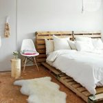 letto pallet semplice