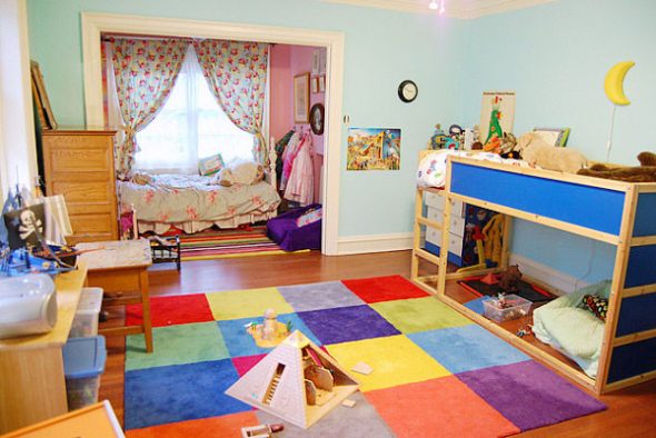 Tappeto luminoso per la cameretta dei bambini