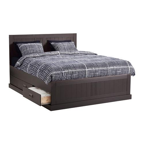 Struttura letto con cassetti Ikea FJÄLL