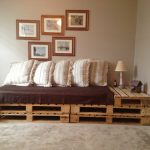 divano letto in pallet