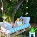 letto amaca in pallet