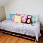 letto pallet su ruote