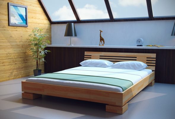 letto di legno