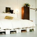 Letto fai da te con pallet