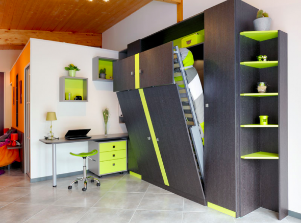 trasformatore per letto pieghevole