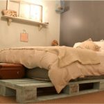 letto di pallet semplice