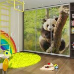 guardaroba per bambini con stampa