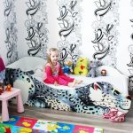 letto belmarco leopardo delle nevi