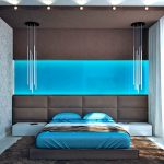 decorazione da parete per camera da letto sopra il letto moderna