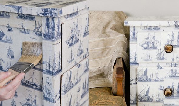Masterclass di decoupage di mobili con le tue mani