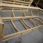 struttura in legno per divano
