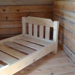 Letto in legno fai da te
