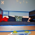 letto per bambini ikea blu