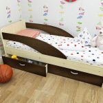 letto per bambini con sponde
