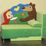 divano per bambini masha e orso