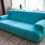 divano turchese design moderno