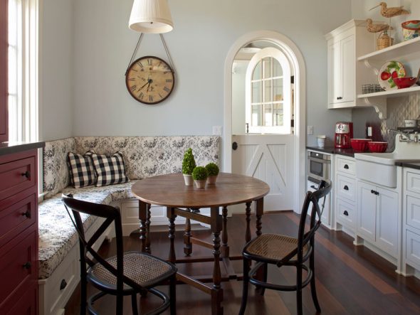 progetto cucina con divano
