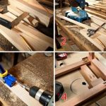 fasi di realizzazione di una sedia