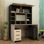 scrivania per computer trasformabile