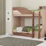 letto a castello a forma di delfino
