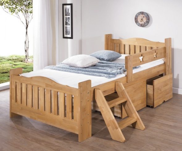 letto di legno