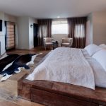 letto design in legno