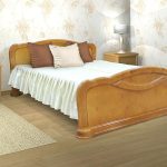 letto in betulla massiccia