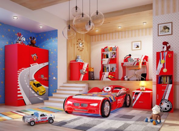 letto auto per bambino