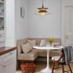 cucina con divano