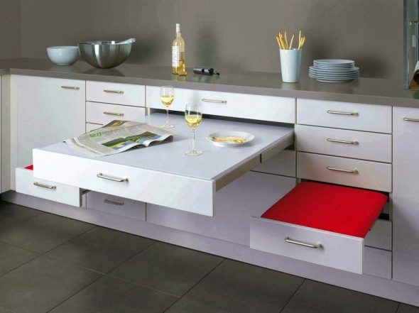 tavolo estraibile per cucina