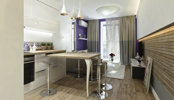 tavolo estraibile in cucina