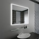 specchio con design retroilluminato