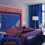 decorazione della parete della camera da letto