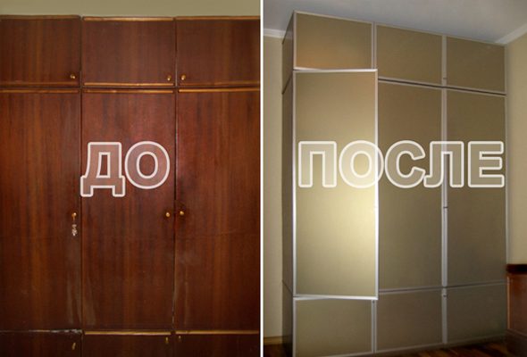 restaurare un grande vecchio mobile a casa