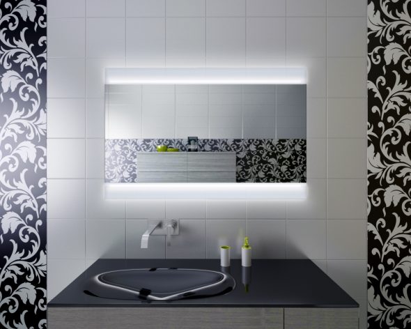 illuminazione dello specchio