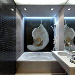 specchio con retroilluminazione a led