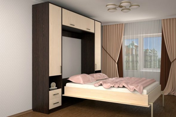 letto sollevabile in camera da letto